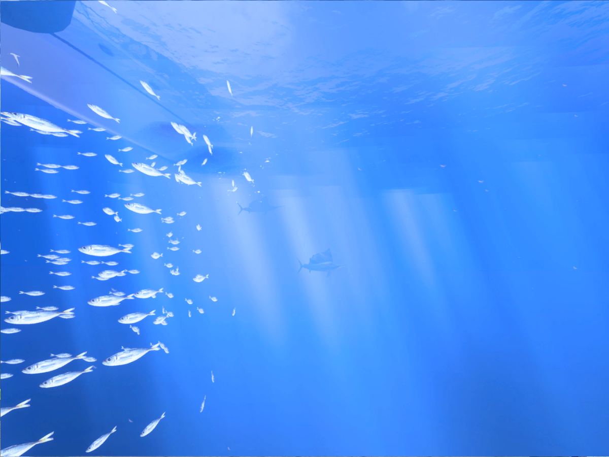 碧い世界の冒険と静寂