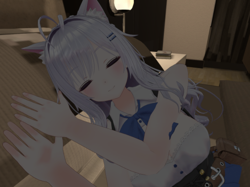 望身ちゃんと添い寝inシンプルワールド