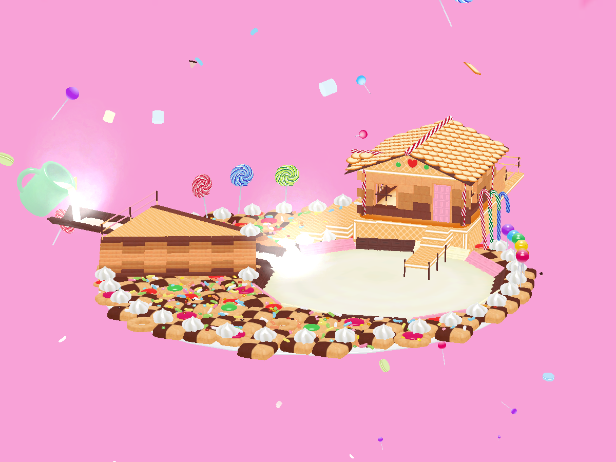 甘い夢とパステルカラーの世界