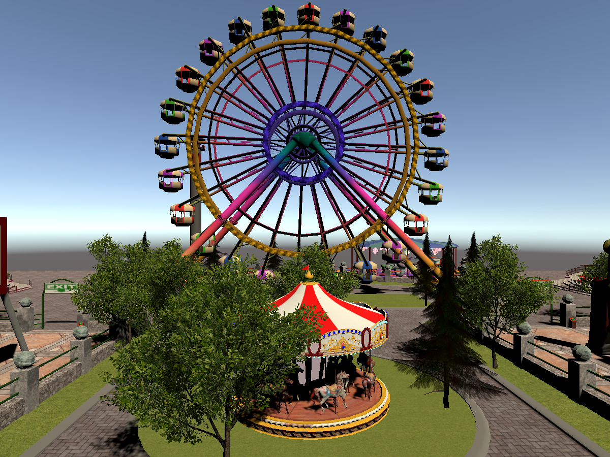 夢と色彩の遊園地